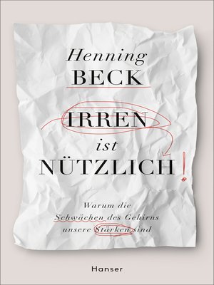 cover image of Irren ist nützlich